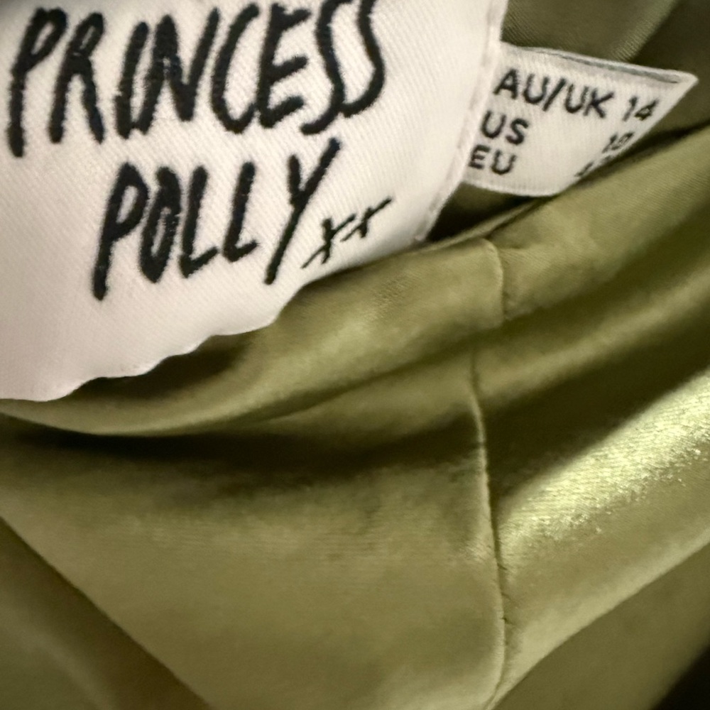 Princess Polly Sage Green Maxi Dress - Picture 5 of 5